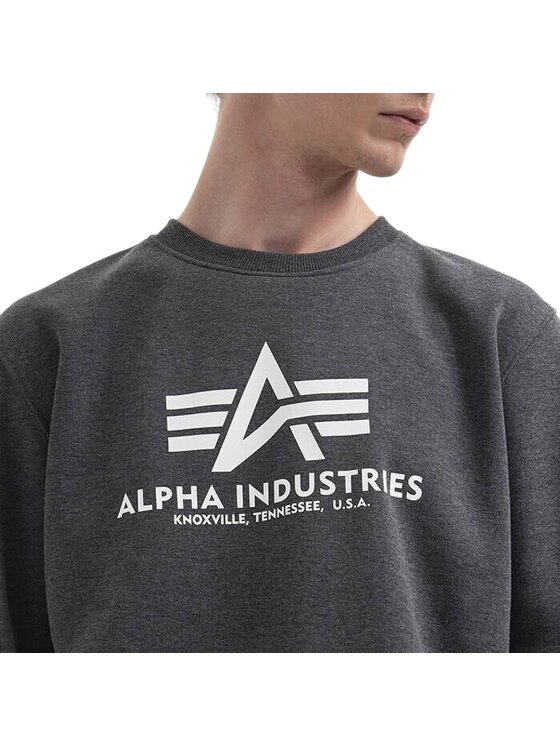 Alpha Industries Alpha Industries Bluza AI.178302-597-M Szary Basic Fit