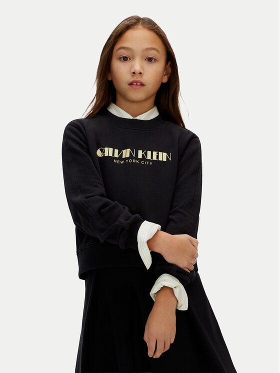 Calvin Klein Jeans Calvin Klein Jeans Світшот IG0IG03069 Чорний Regular Fit