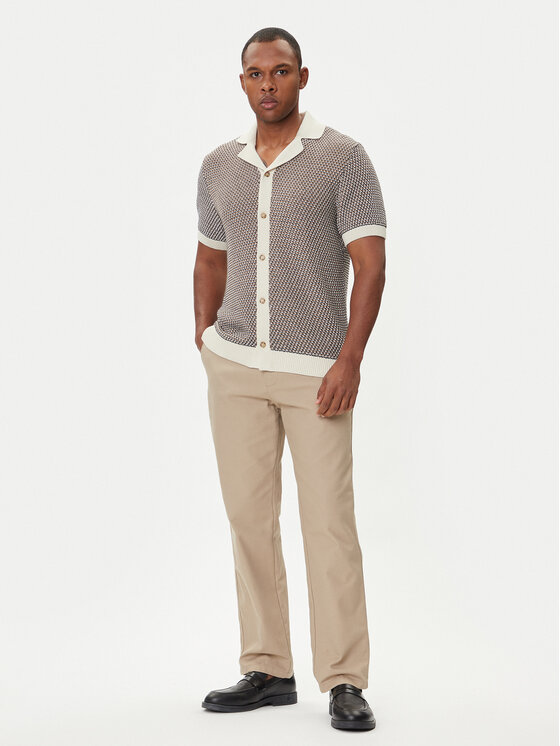 BOSS BOSS Kardigan C-Iconico 50543163 Bež Relaxed Fit