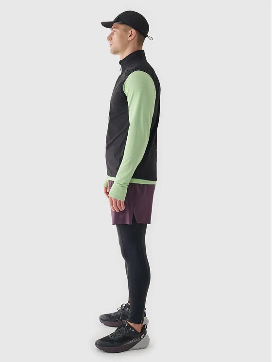 4F 4F Αθλητικό σορτς 4FWAW24TFSHM633-50S Μωβ Regular Fit