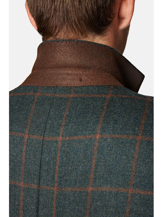 Lancerto Lancerto Marynarka Batumi MA073223000003 Zielony Slim Fit