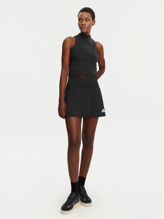 adidas adidas Sukňošortky Optime JG6172 Čierna Slim Fit