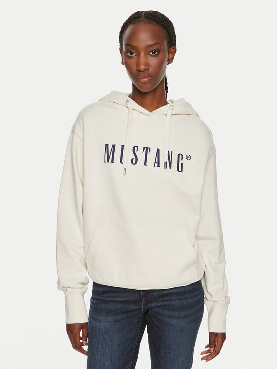 Mustang Mustang Pulóver Margo 1013934 Ekru Oversize