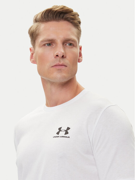 Under Armour Under Armour Marškinėliai 1326799 Balta Loose Fit