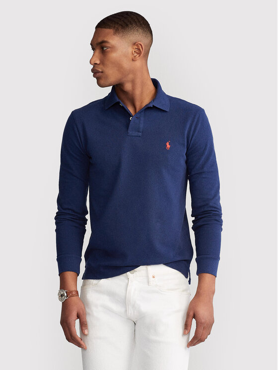 Férfi Pólóing Polo Ralph Lauren, Méret: L, Sötétkék, 710681126038