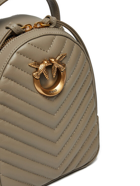 PINKO PINKO Σακίδιο Love Click Mini Backpack . AI 24-25 PLTT 103614 A1J2 Μπεζ