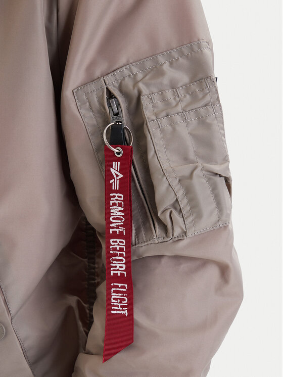 Alpha Industries Alpha Industries Kurtka bomber Ma-1 196108 Beżowy Regular Fit
