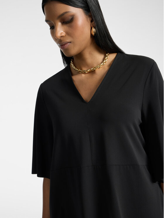 Elena Mirò Elena Mirò T-Shirt G059Z000713N033 Czarny Regular Fit