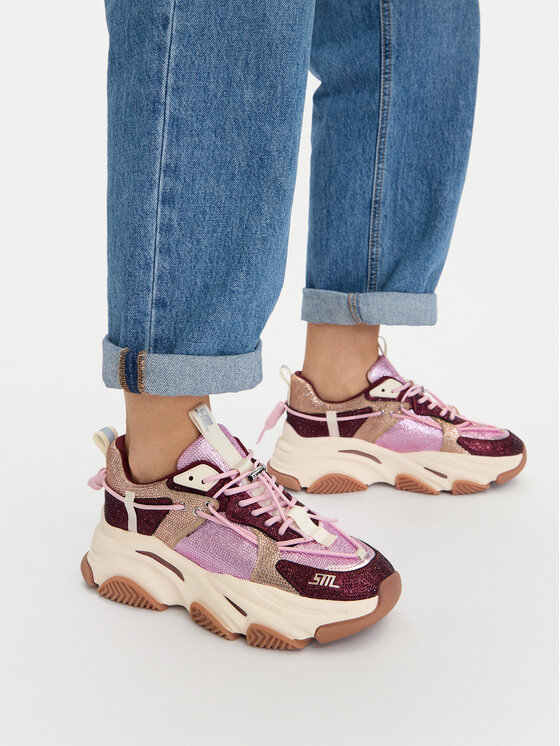 Steve Madden Steve Madden Tenisice Vault 2R 11003549 Tamnocrvena