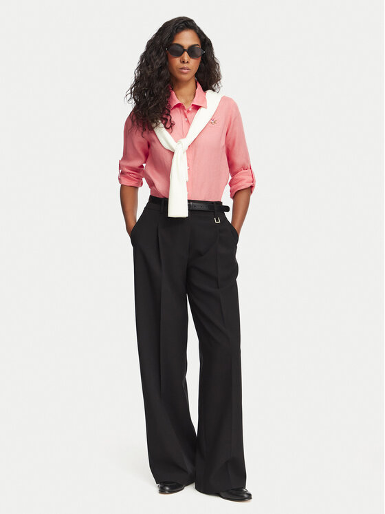Beverly Hills Polo Club Beverly Hills Polo Club Košulja P-SS26W-SH0004 Koraljna Regular Fit