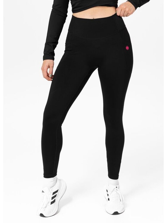 PITBULL PITBULL Legginsy AVENIDA Czarny Regular Fit