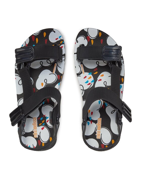 Melissa Melissa Sandále Mini Melissa Playtime Inf 35691 Čierna