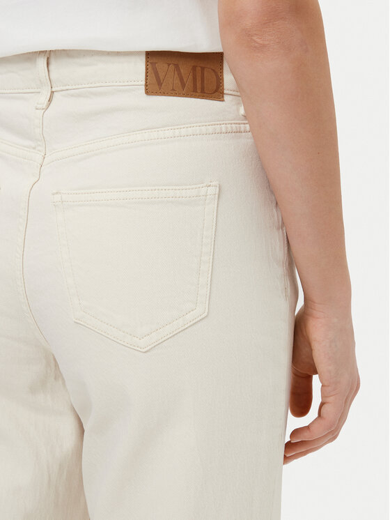 Vero Moda Vero Moda Jeans hlače Tessa 10287303 Écru Wide Leg