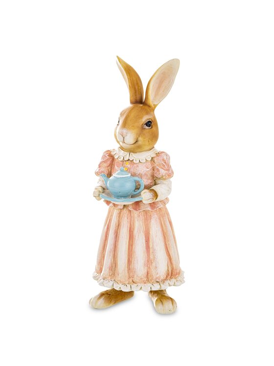 MIAhome MIAhome Figurka króliczka z imbrykiem Gabi big Kolorowy