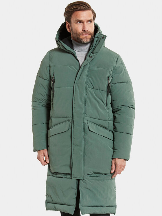 Didriksons Didriksons Geacă de iarnă Ejnar 504413 Verde Regular Fit