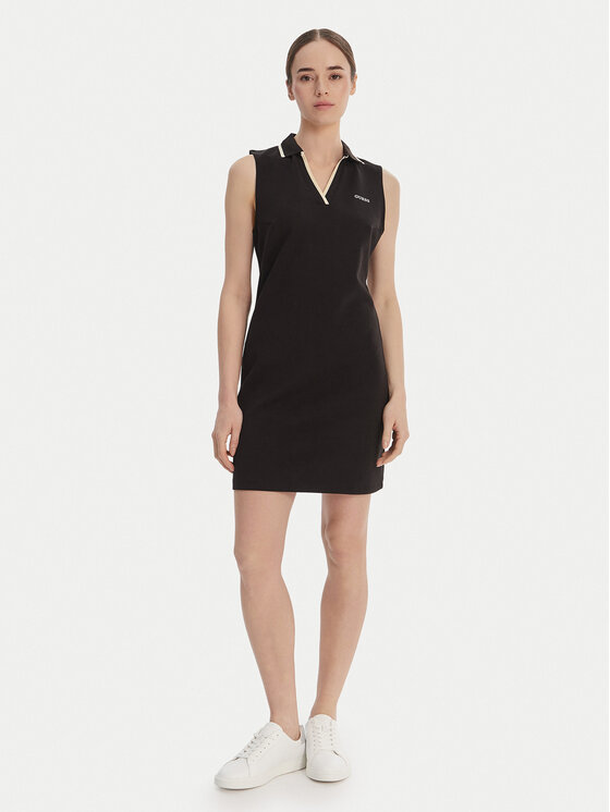 Guess Guess Sukienka codzienna V6GK02 K2928 Brązowy Regular Fit