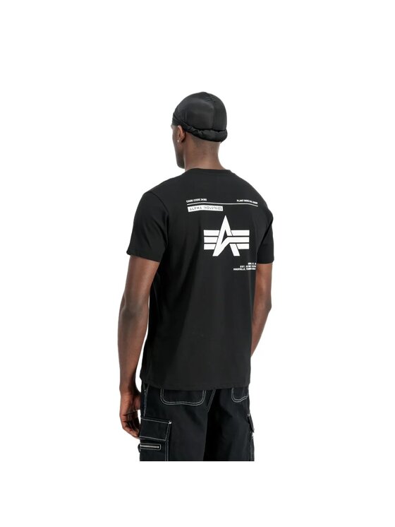 Alpha Industries Alpha Industries T-Shirt AI.258505-03 Černá Regular Fit