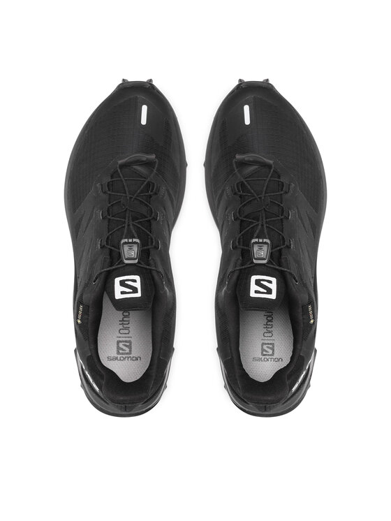 Salomon Salomon Маратонки за бягане Supercross 3 Gtx GORE-TEX 414535 29 W0 Черен