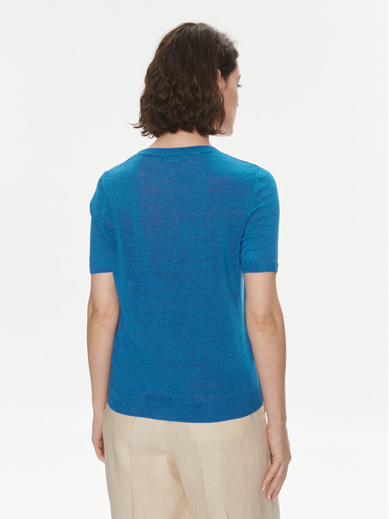 Weekend Max Mara Weekend Max Mara Svetr Pancone 2415361032 Modrá Regular Fit