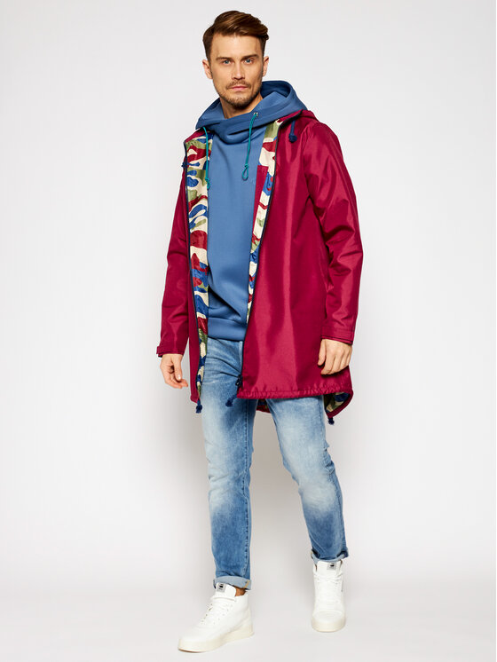 Parka Moro Burgund Bordeaux Regular Fit