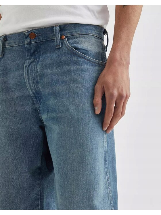 Wrangler Wrangler Jeans 13MWZ Men's Western Zipper Blu Basic Fit