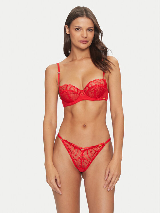 Gossard Gossard Stringi Fiesta 19706 Czerwony