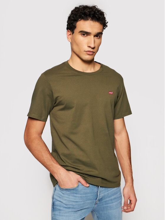 Levi's® T-Shirt Original Housemark 56605-0021 Zelená