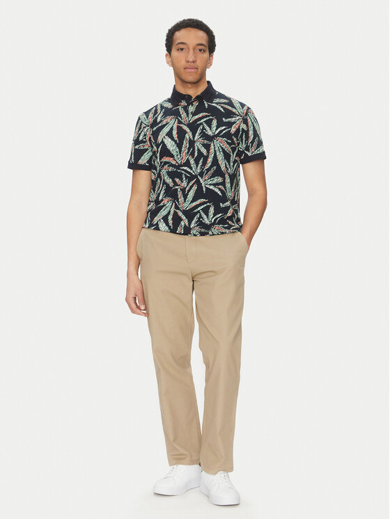 Tom Tailor Tom Tailor Polokošile 1045706 Tmavomodrá Regular Fit