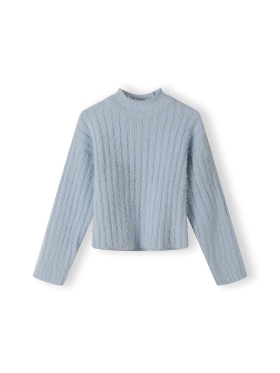minoti minoti Sweter 26KNIT46 Niebieski Regular Fit