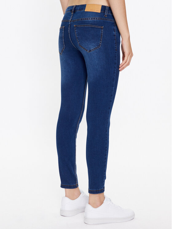 Noisy May Noisy May Džinsai Allie 27024944 Tamsiai mėlyna Skinny Fit