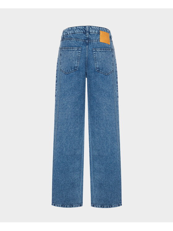 BENU BENU Jeansy BLUE Niebieski Straight Leg