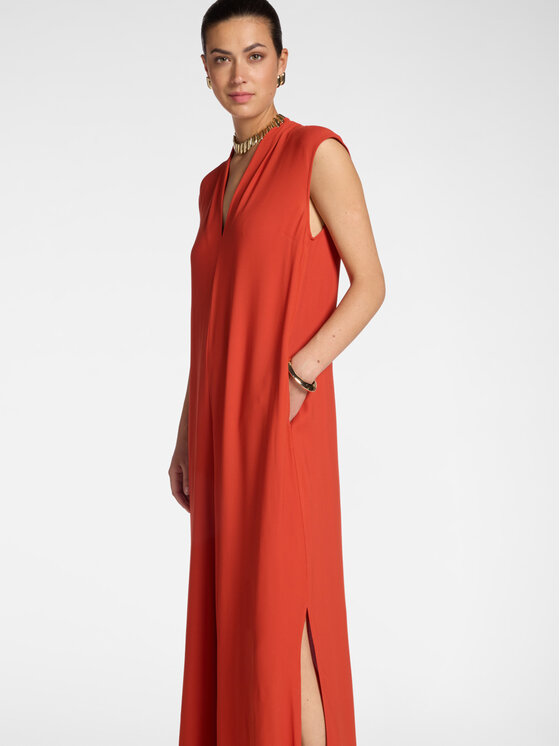 Elena Mirò Elena Mirò Abito da sera 7091P000304N027 Arancione Regular Fit