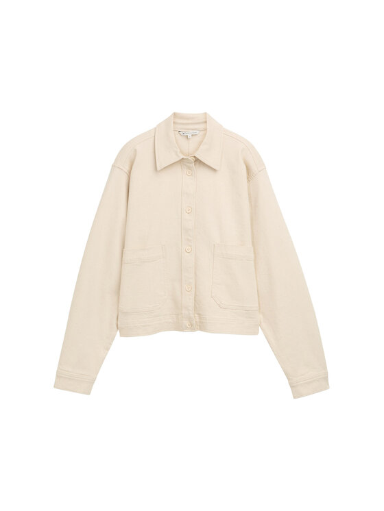 Tom Tailor Denim Tom Tailor Denim Дънково яке 1045500 Бежов Regular Fit