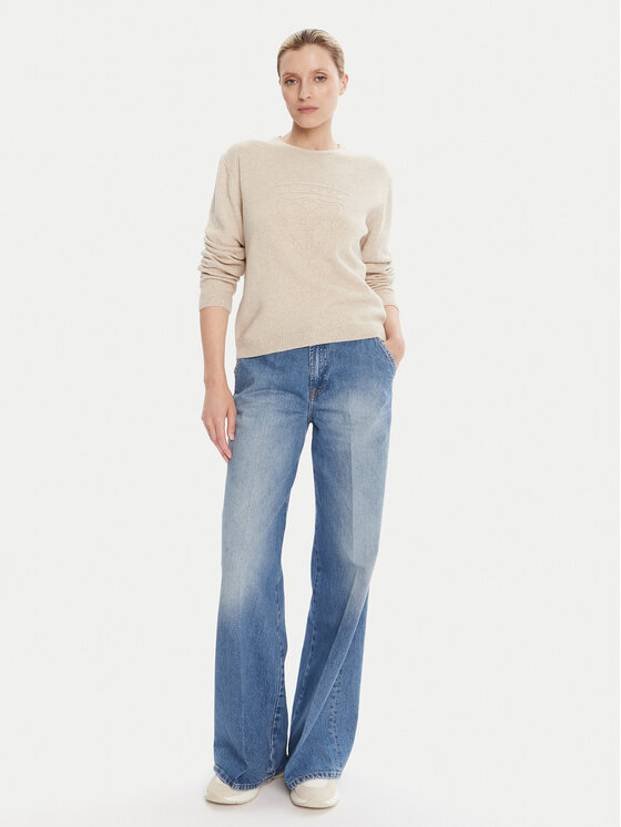 JOOP! JOOP! Pulover 58 253KN58Kumo 30047489 Bež Loose Fit