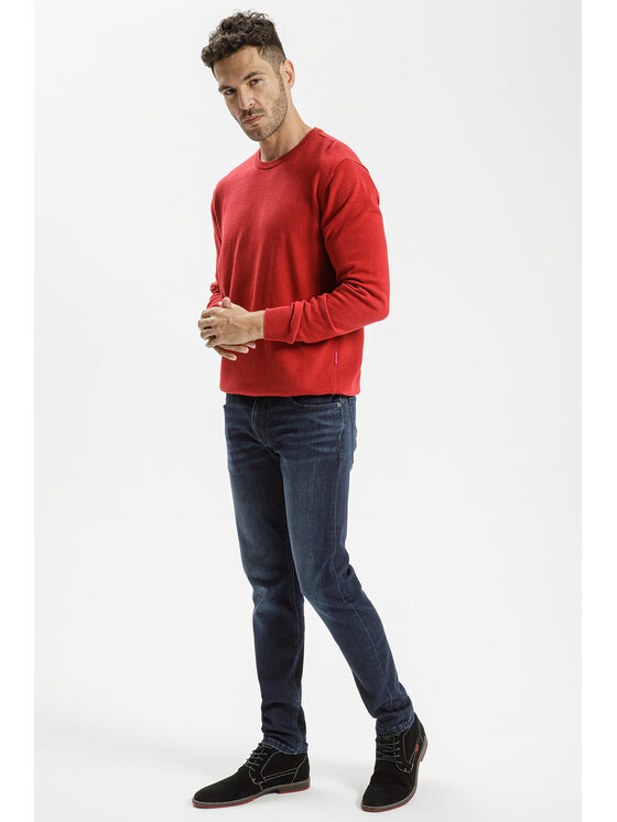 Cross Jeans Cross Jeans Jeansy E 185-222 Niebieski Slim Leg