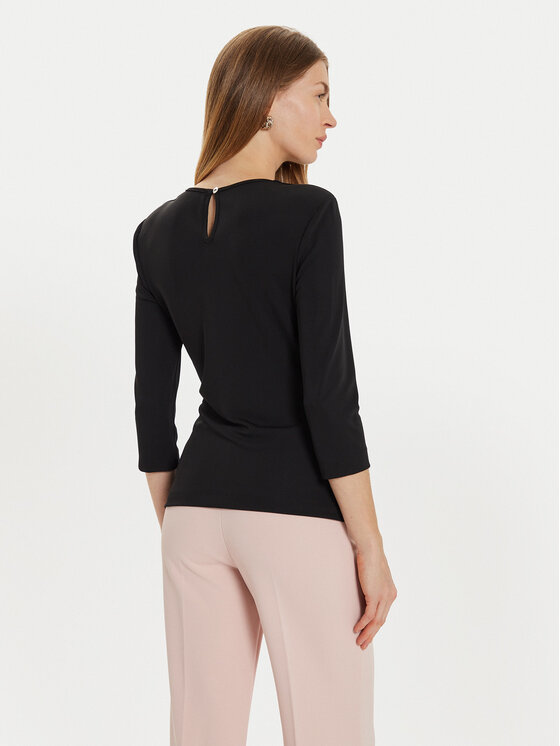 Rinascimento Rinascimento Bluse CFC0121171003 Schwarz Regular Fit
