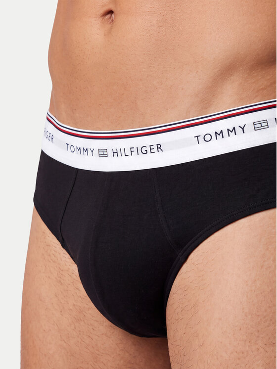 Tommy Hilfiger Tommy Hilfiger Komplet slipów UM0UM03979 Czarny