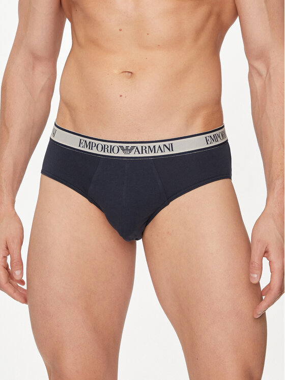 Emporio Armani Underwear Emporio Armani Underwear Súprava 3 kusov slipov 111734 4R717 19355 Farebná