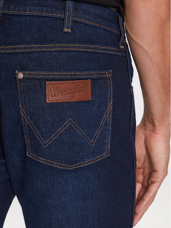 Wrangler Wrangler Jeansy Larston 112341469 Niebieski Slim Fit