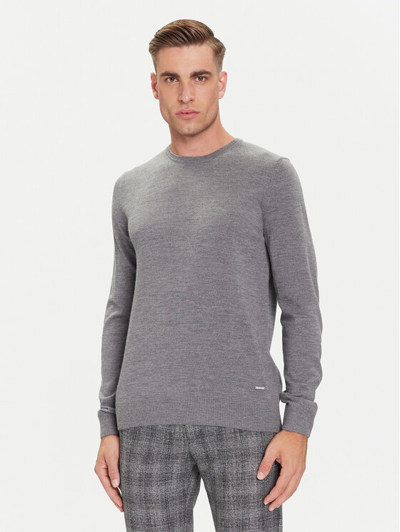 JOOP! JOOP! Pulover 17 Jk-01Denny 30032601 Gri Modern Fit