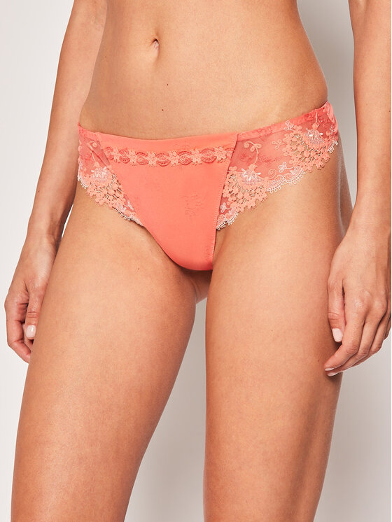 Slip de bain taille haute - Orangeade – Simone Pérèle