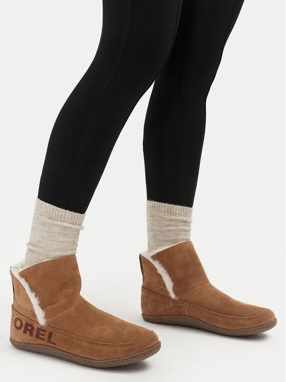 Sorel Sorel Škornji Nakiska Bootie NL3389 Rjava