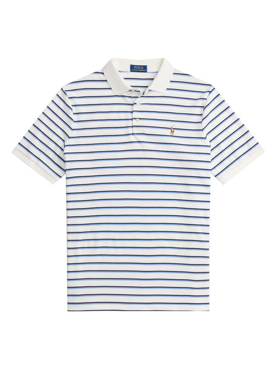 Polo Ralph Lauren Polo Ralph Lauren Polo 710974586500 Biały Custom Slim Fit