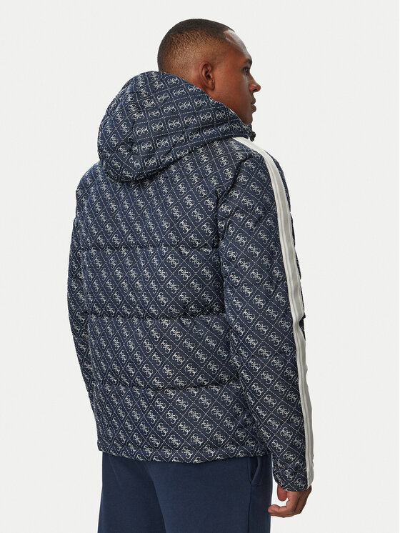 Guess Guess Μπουφάν χειμωνιάτικο Z5BL02 WFIQ2 Σκούρο μπλε Regular Fit