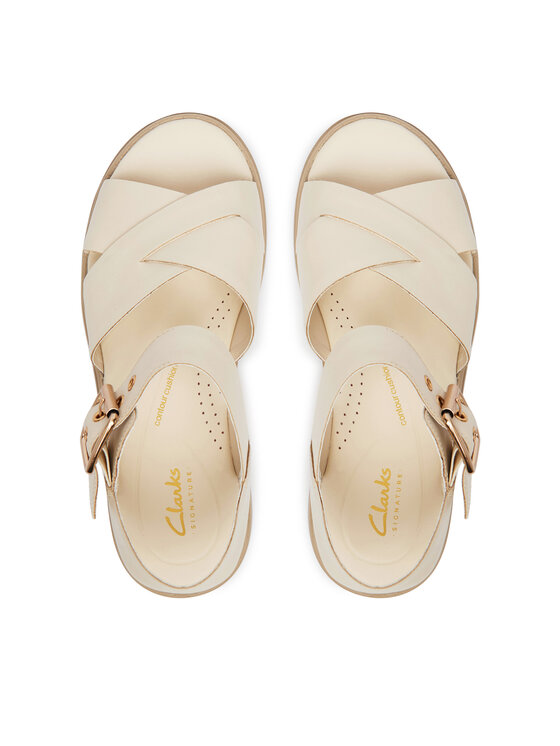 Clarks Clarks Sandały Orinoco3 Cross 26186092 Écru