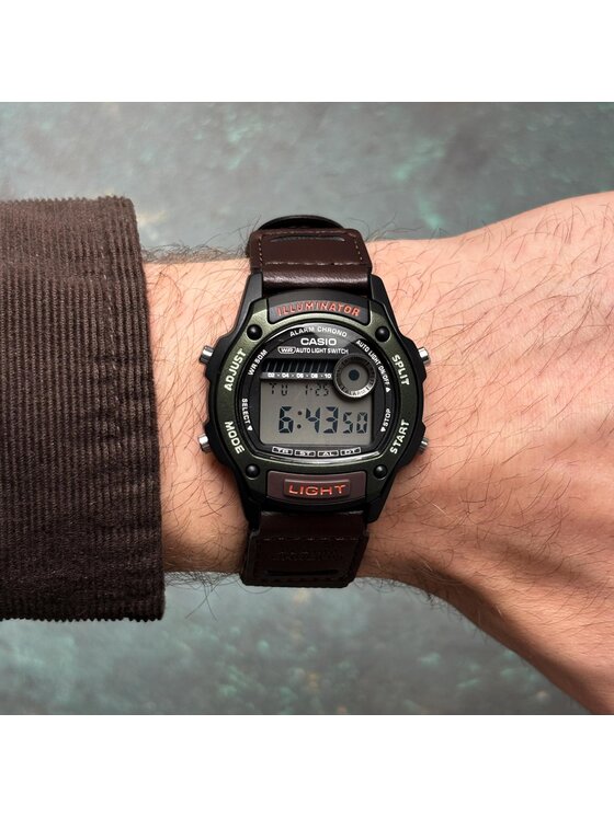 Casio Casio Hodinky W-220HF-3AVEF Zelená