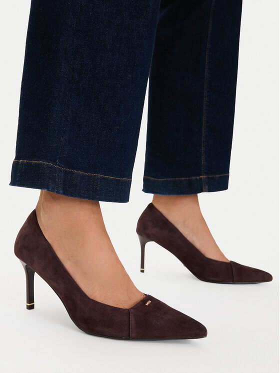 MEXX Pantofi cu toc subțire EO-WS1313-02 Maro