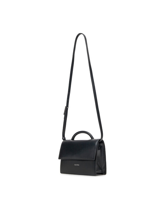 Calvin Klein Calvin Klein Дамска чанта Ck Linn Top Handle Crossbody K60K613162 Черен