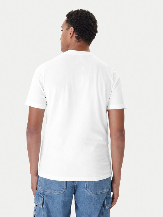 Kappa Kappa Marškinėlių komplektas Logo Sylvo 322562W Balta Regular Fit