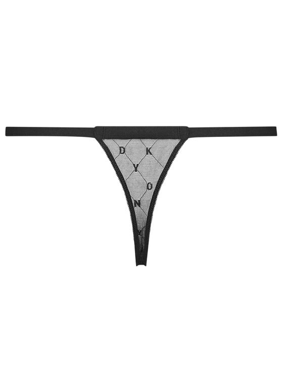 DKNY DKNY Tanga DK5029 Fekete